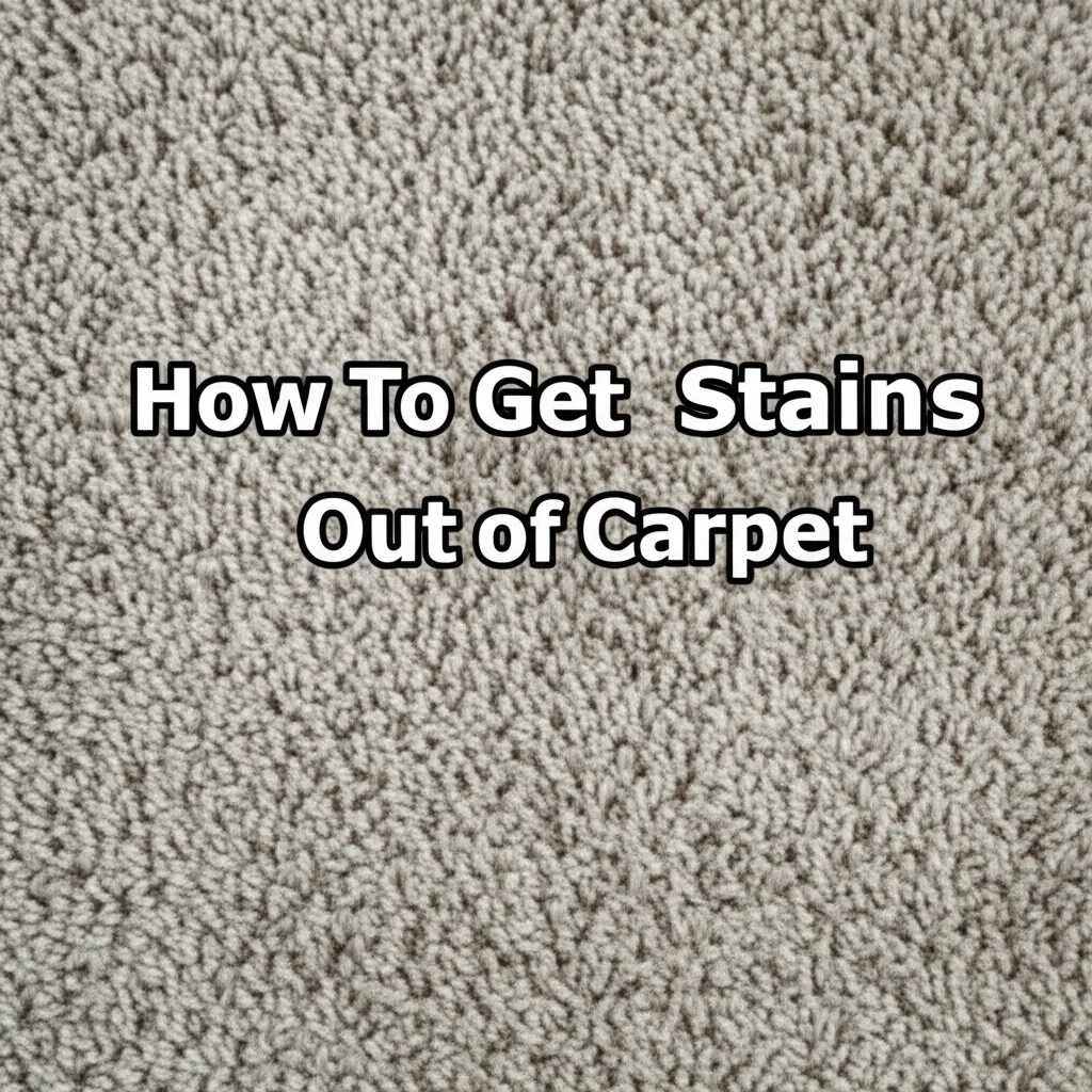How To Get Older Stains Out Of Carpet