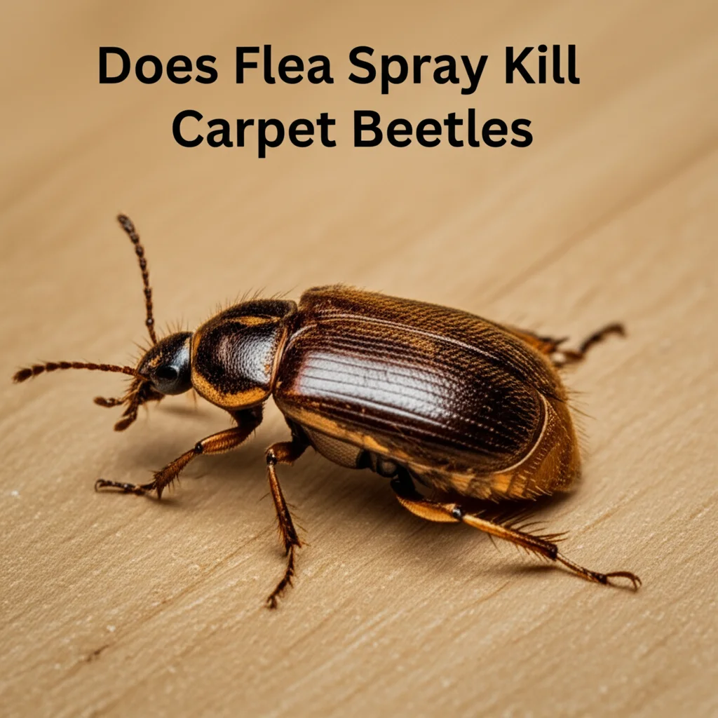 Does Flea Spray Kill Carpet Beetles