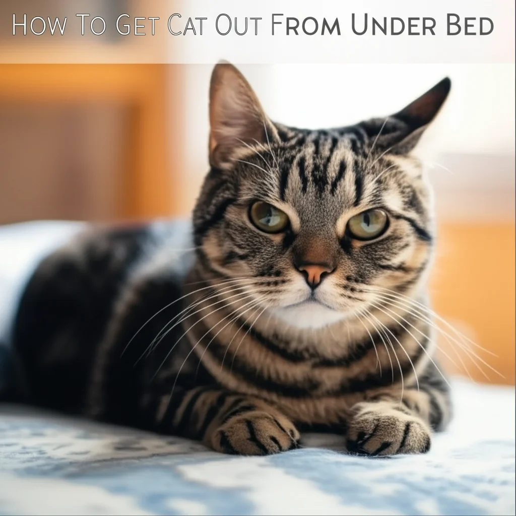 How To Get Cat Out From Under Bed
