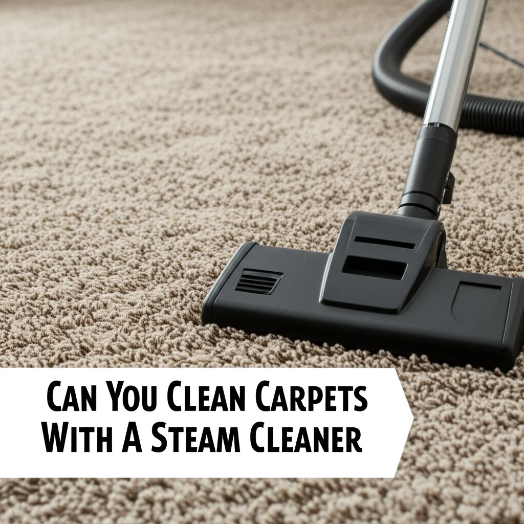 Can You Clean Carpets With A Steam Cleaner