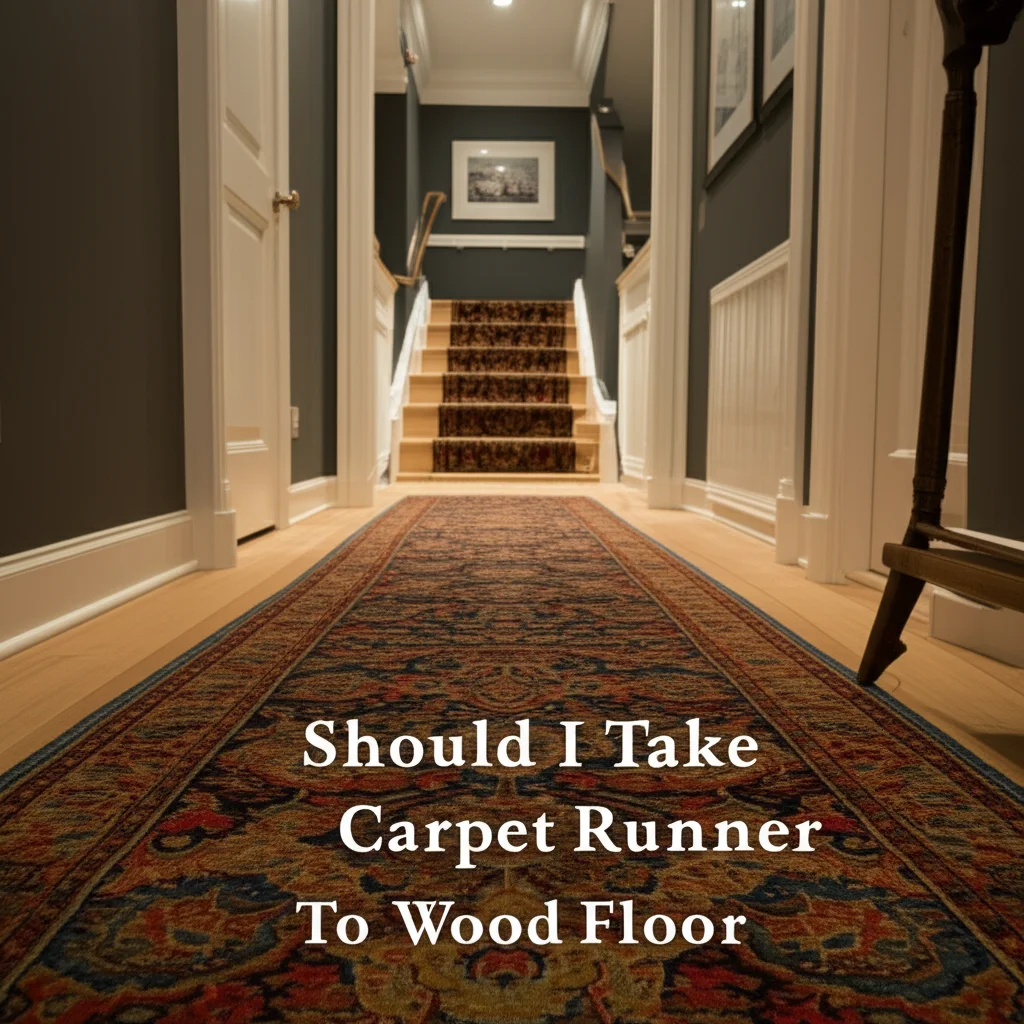 Should I Take Carpet Runner To Wood Floor