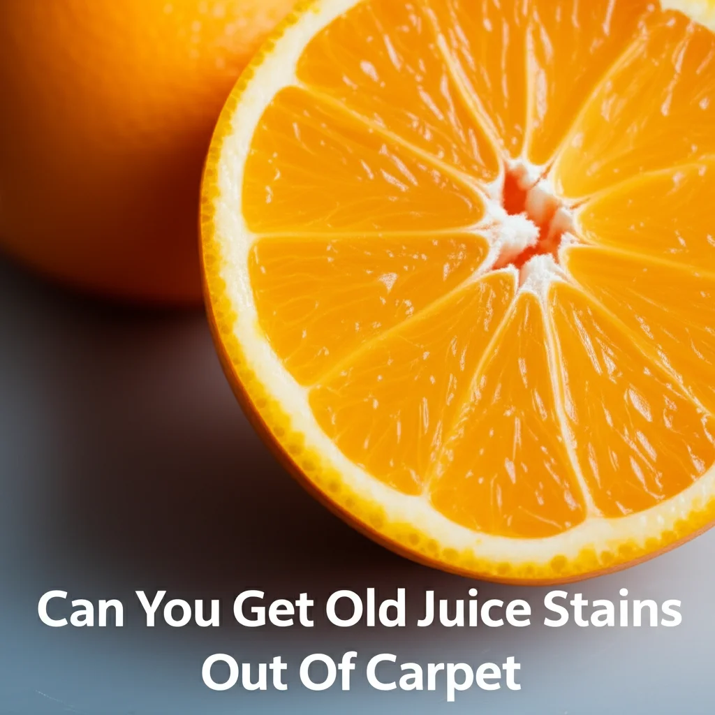 Can You Get Old Juice Stains Out Of Carpet
