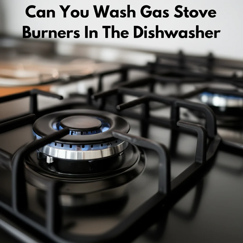 Can You Wash Gas Stove Burners In The Dishwasher