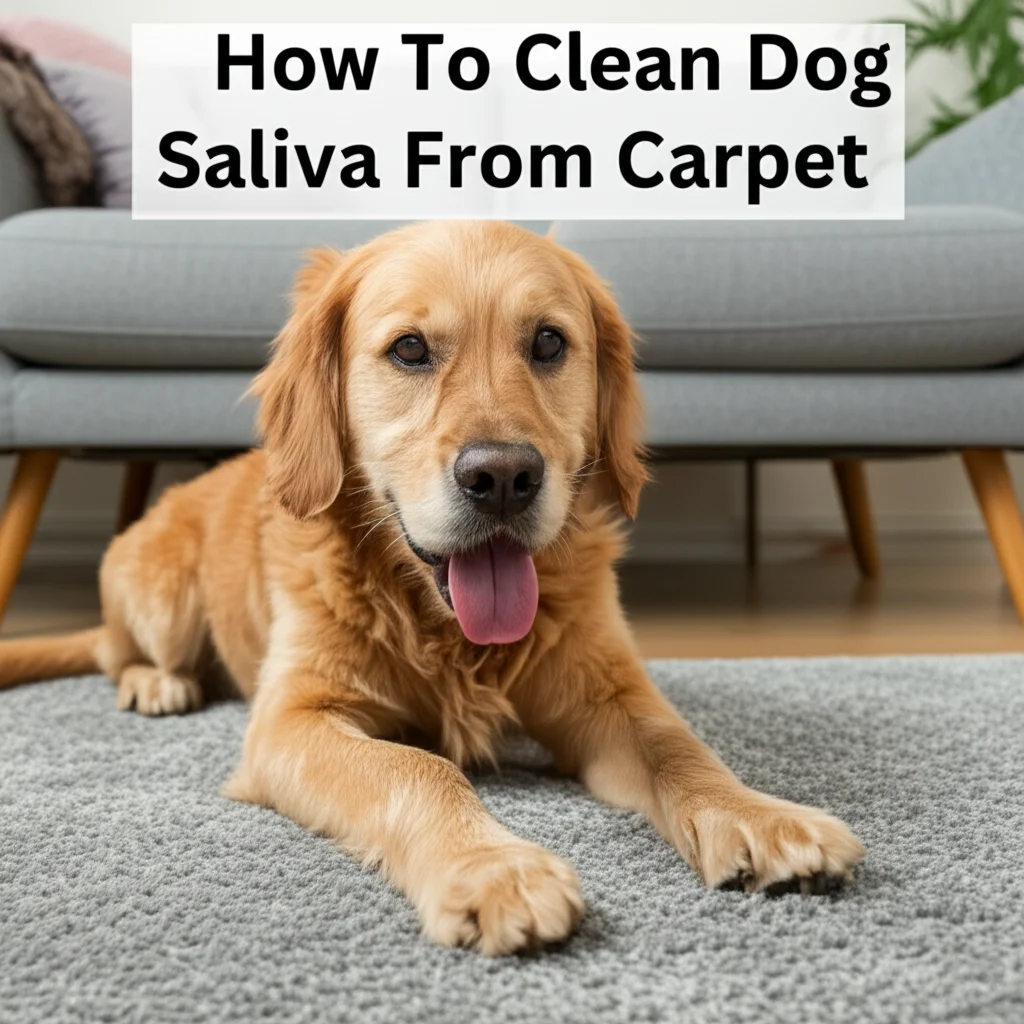 How To Clean Dog Saliva From Carpet