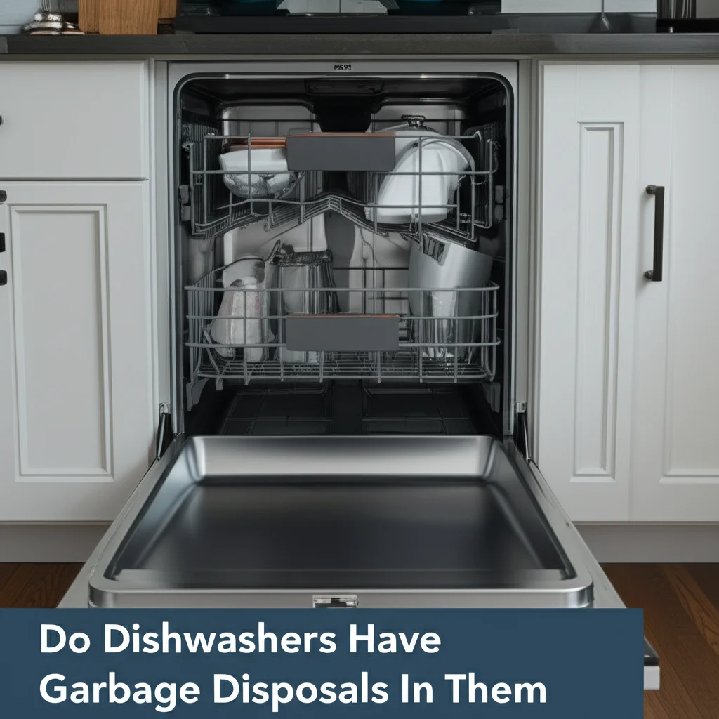 Do Dishwashers Have Garbage Disposals In Them