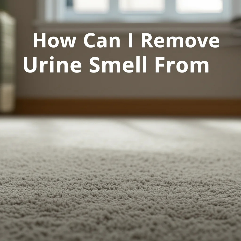 How Can I Remove Urine Smell From Carpet