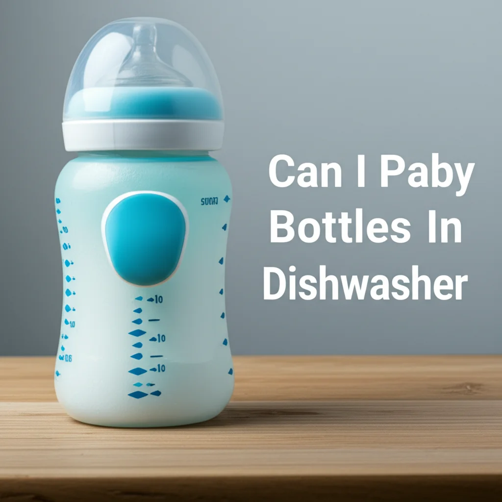 Can I Put Baby Bottles In Dishwasher