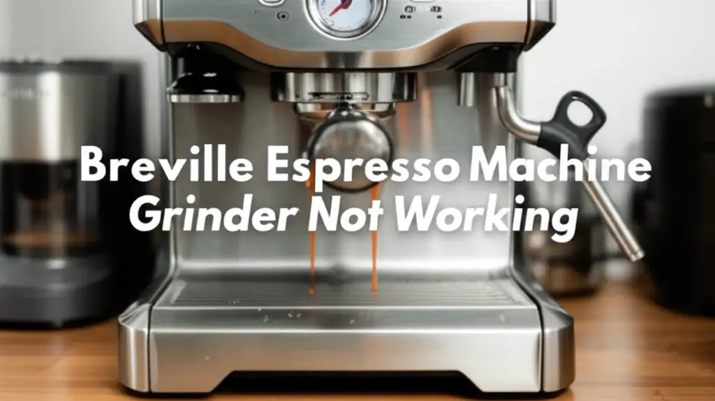 Breville Espresso Machine Grinder Not Working