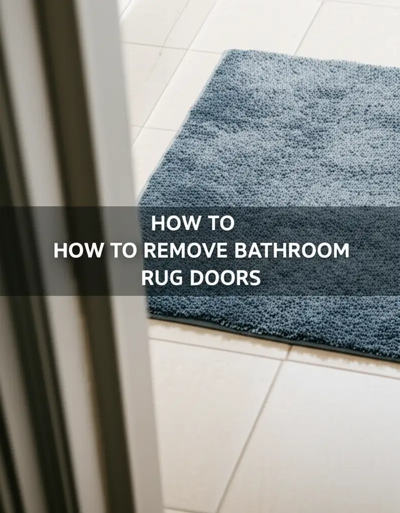 How To Remove Bathroom Rug Doors