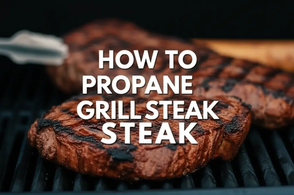 How To Propane Grill Steak