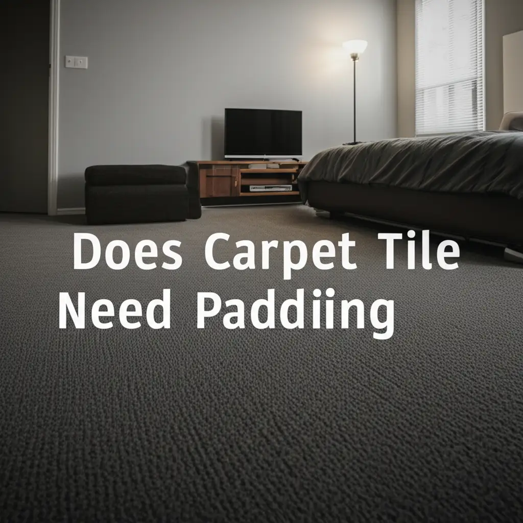 Does Carpet Tile Need Padding