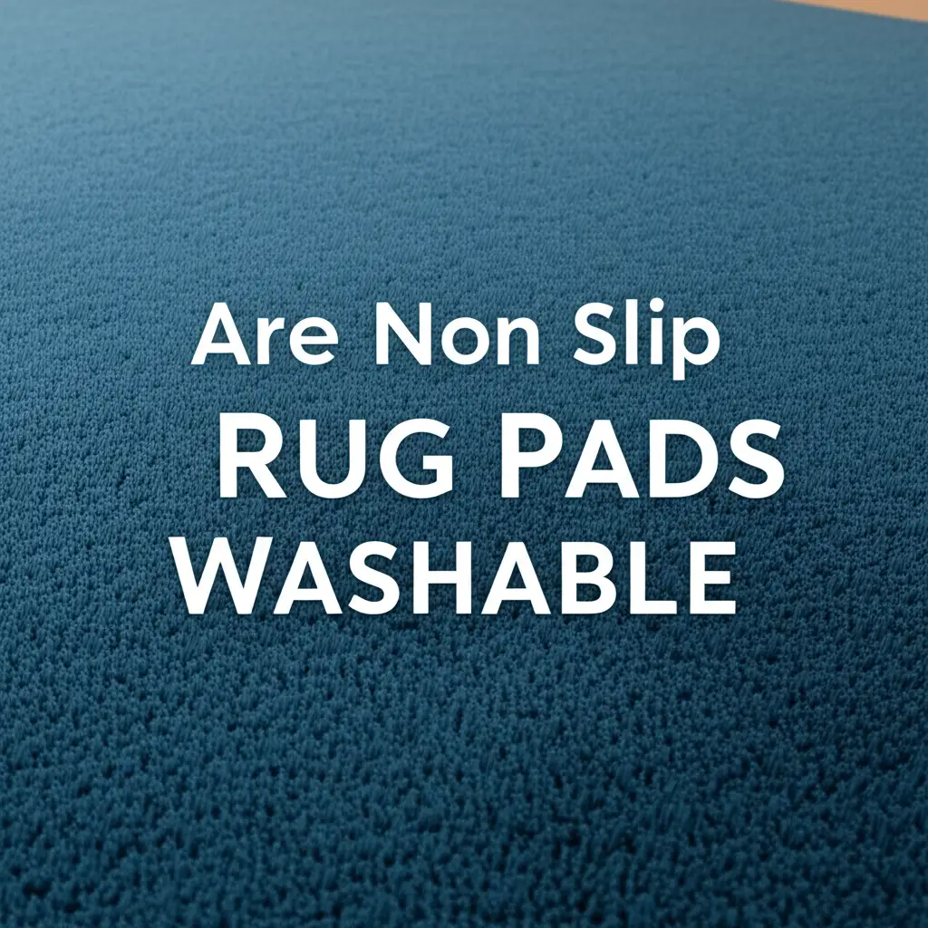 Are Non Slip Rug Pads Washable