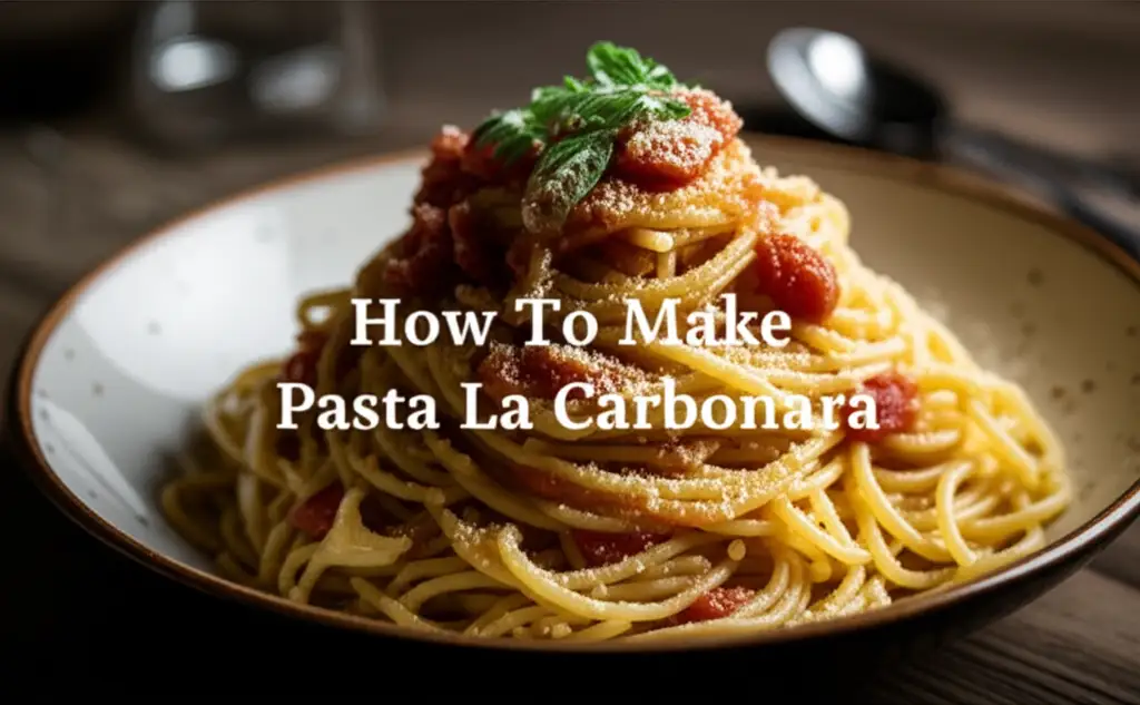 How To Make Pasta La Carbonara