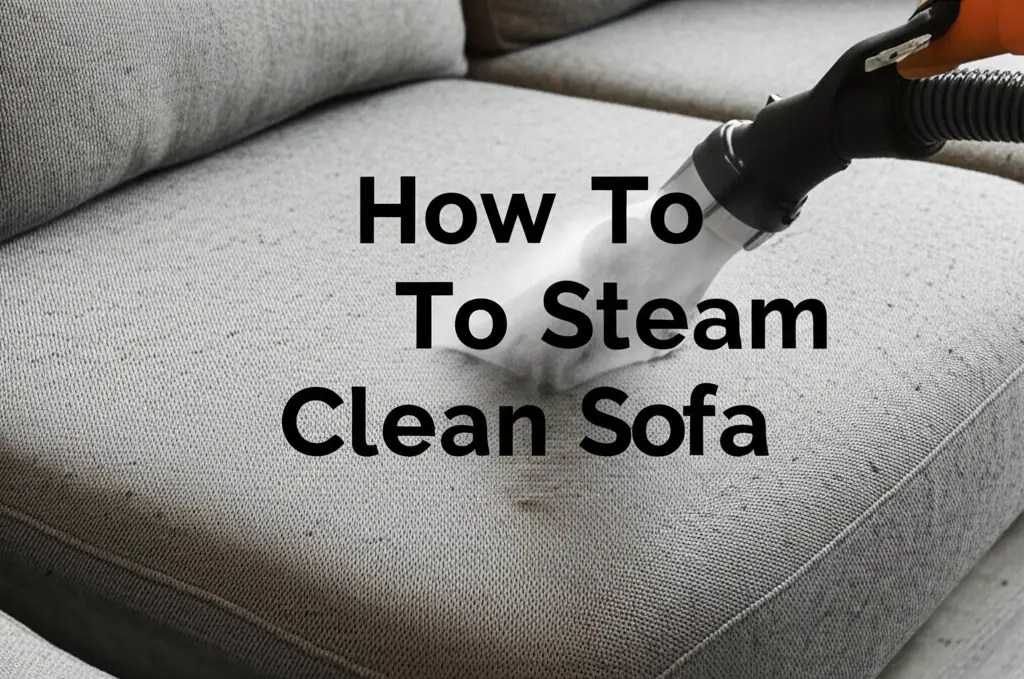 How To Steam Clean Sofa