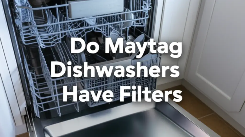 Do Maytag Dishwashers Have Filters
