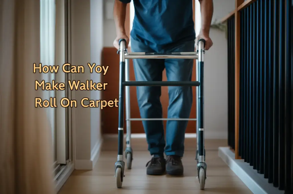 How Can Yoy Make Walker Roll On Carpet