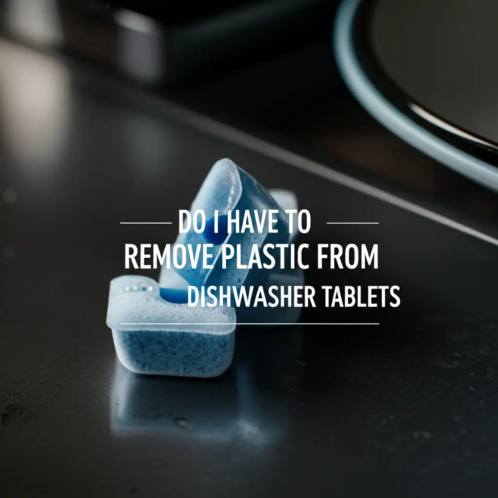 Do I Have To Remove Plastic From Dishwasher Tablets