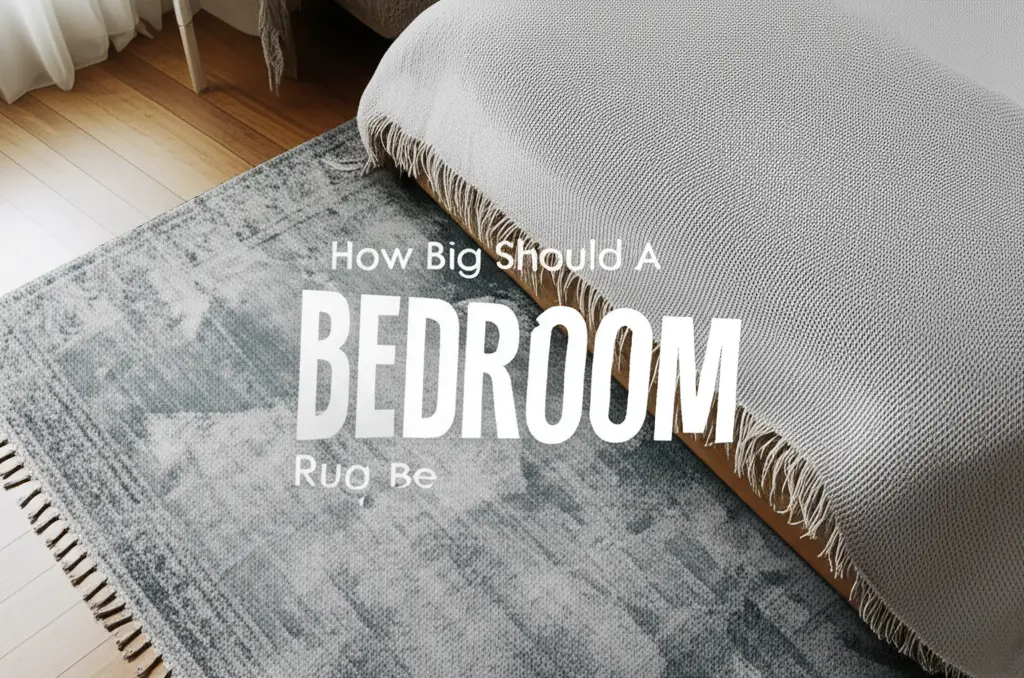 How Big Should A Bedroom Rug Be