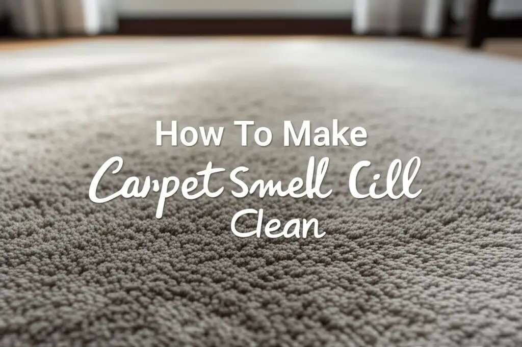 How To Make Carpet Smell Clean