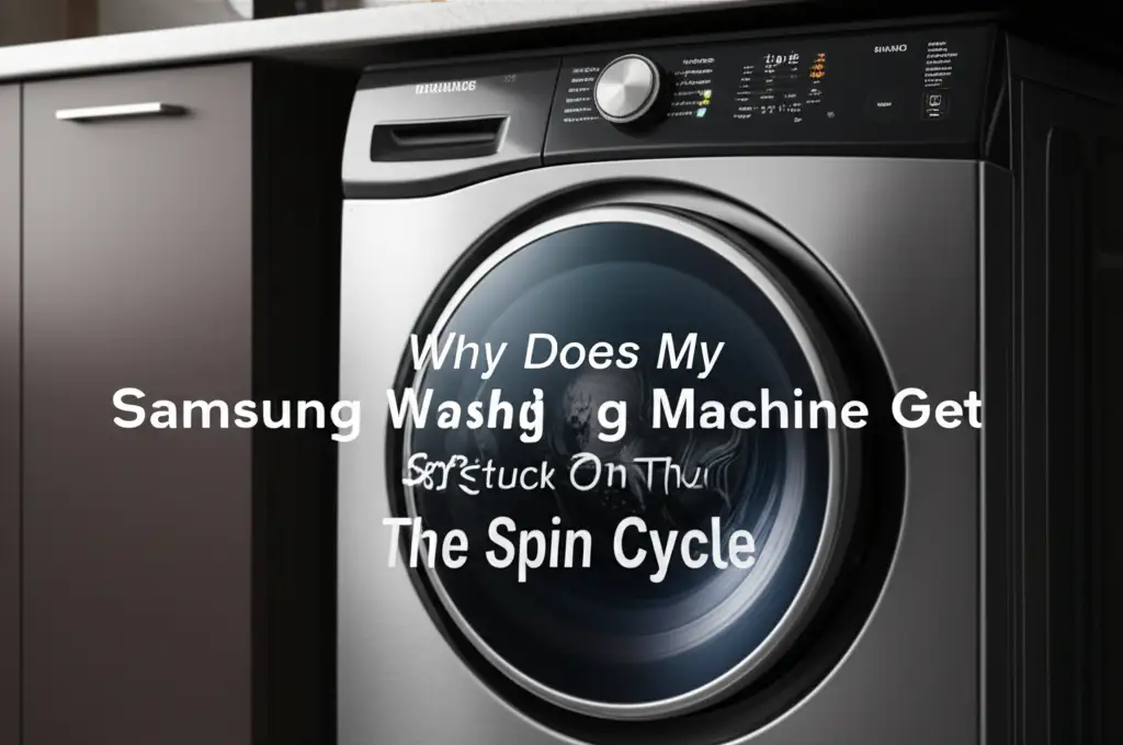 Why Does My Samsung Washing Machine Get Stuck On The Spin Cycle