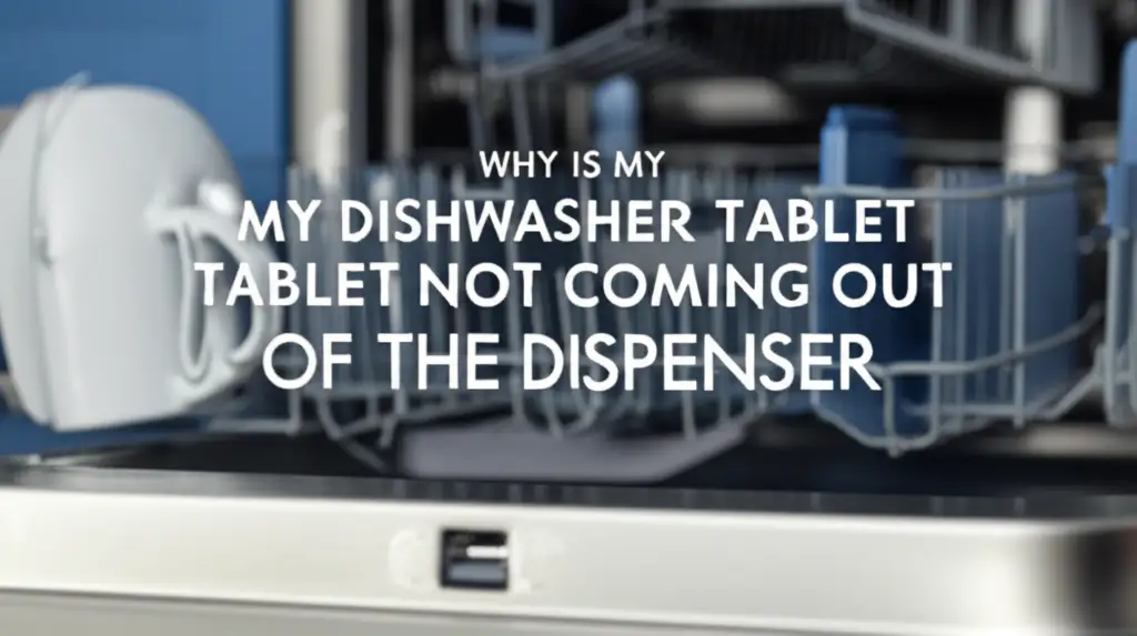 Why Is My Dishwasher Tablet Not Coming Out Of The Dispenser