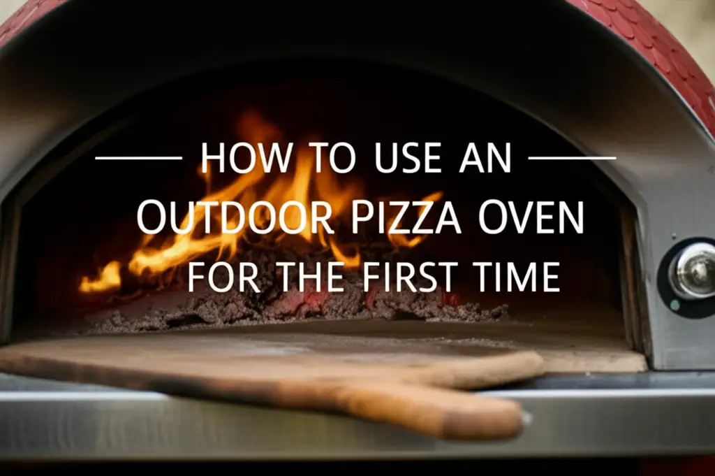 How To Use An Outdoor Pizza Oven For The First Time
