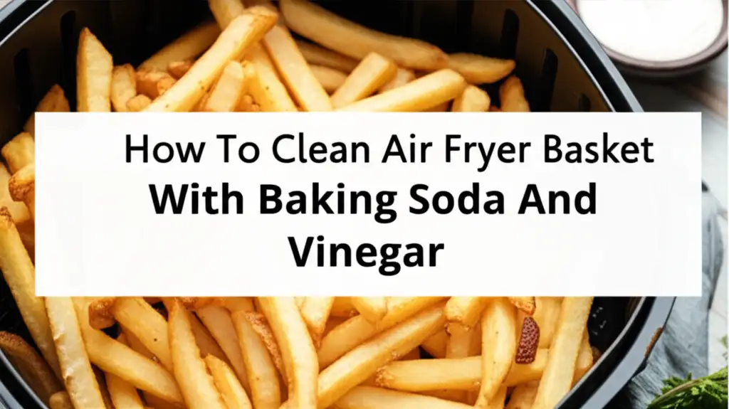 How To Clean Air Fryer Basket With Baking Soda And Vinegar
