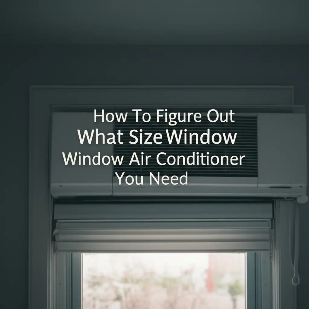 How To Figure Out What Size Window Air Conditioner You Need