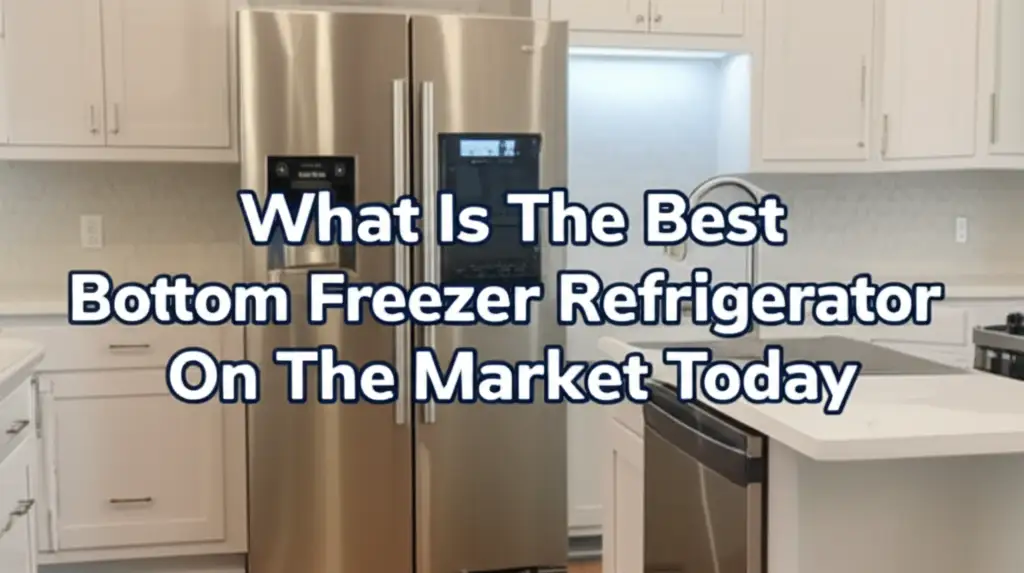 What Is The Best Bottom Freezer Refrigerator On The Market Today