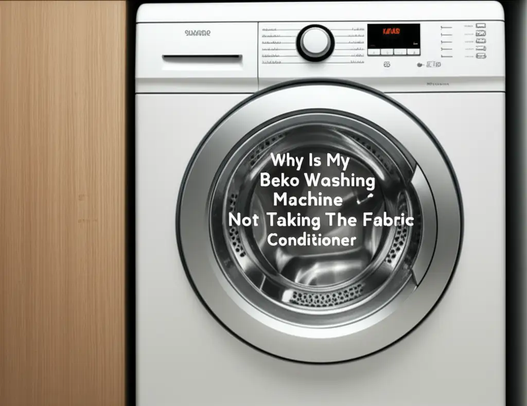 Why Is My Beko Washing Machine Not Taking The Fabric Conditioner