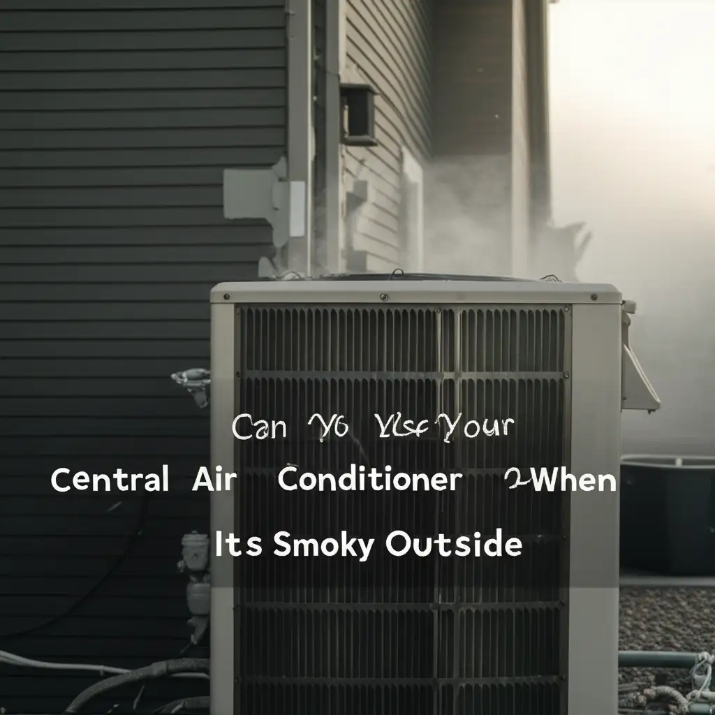 Can You Use Your Central Air Conditioner When Its Smoky Outside