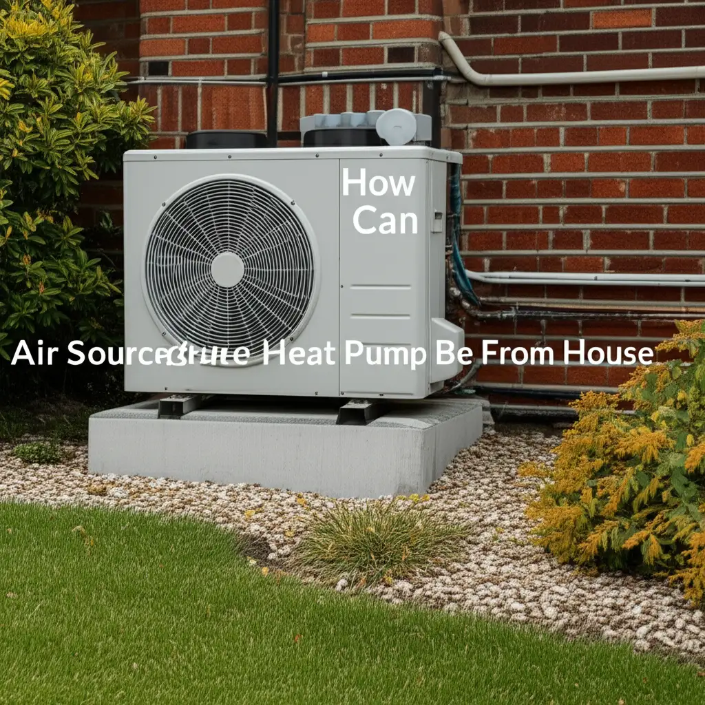 Discover optimal distances for air source heat pumps from your house. Learn about efficiency, noise, regulations, and installation tips for ideal placement.