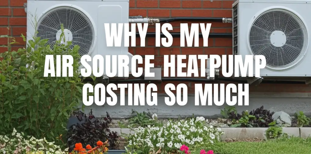 Why Is My Air Source Heat Pump Costing So Much