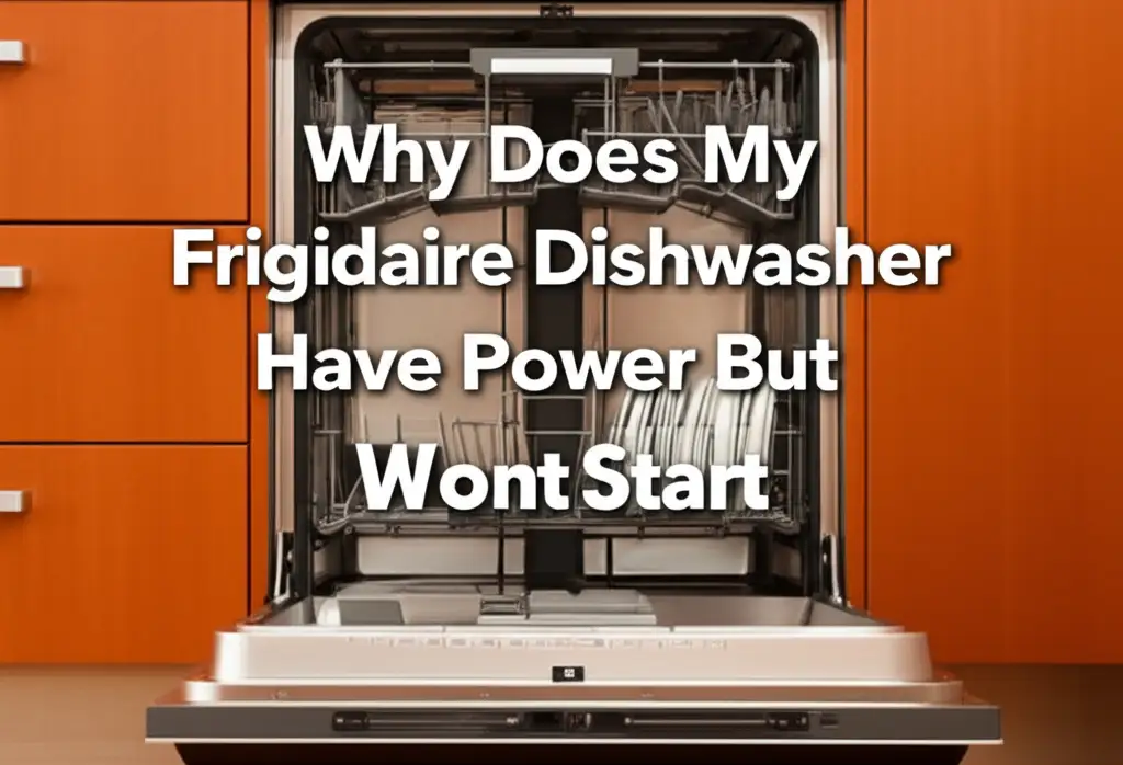 Is your Frigidaire dishwasher powered on but refuses to begin a wash cycle? Discover common reasons why your Frigidaire dishwasher has power but won't start. Learn simple fixes.
