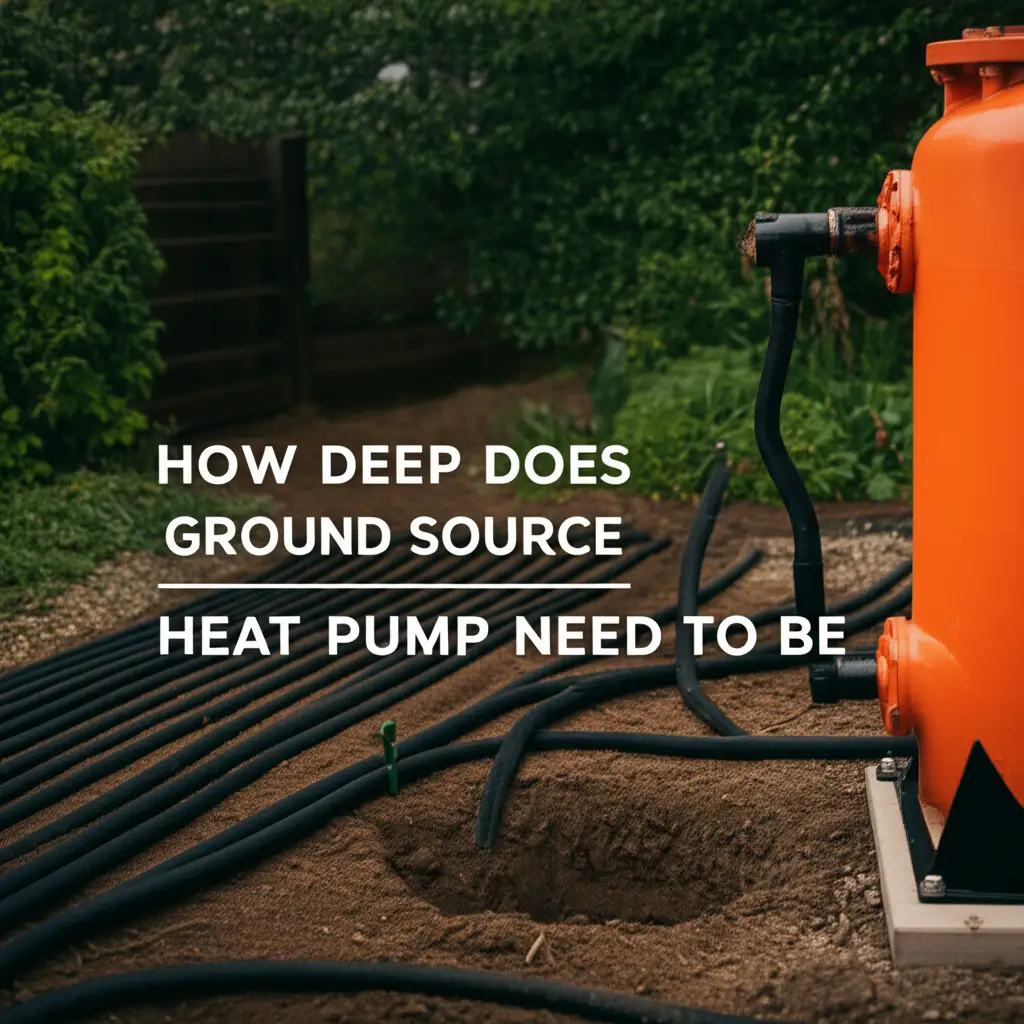 How Deep Does Ground Source Heat Pump Need To Be