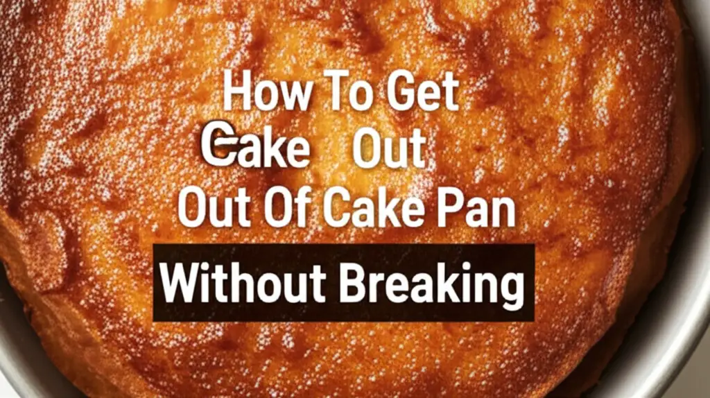 How To Get Cake Out Of Cake Pan Without Breaking