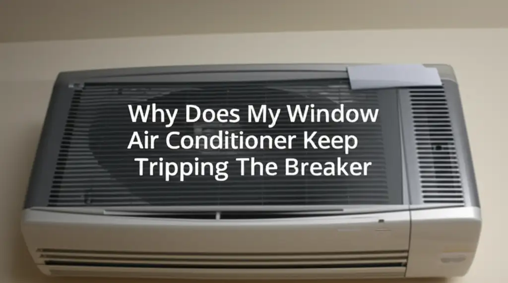 Why Does My Window Air Conditioner Keep Tripping The Breaker