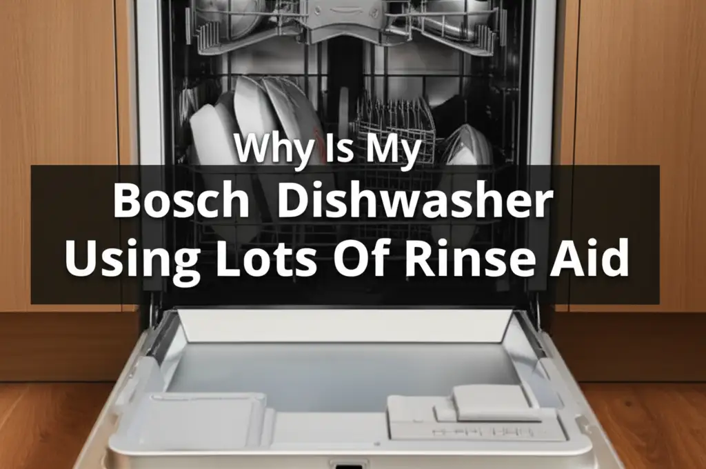 Why Is My Bosch Dishwasher Using Lots Of Rinse Aid