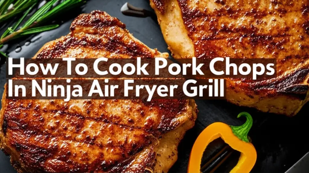 How To Cook Pork Chops In Ninja Air Fryer Grill