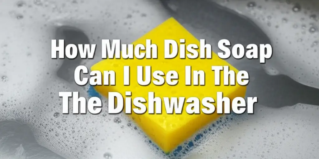 How Much Dish Soap Can I Use In The Dishwasher