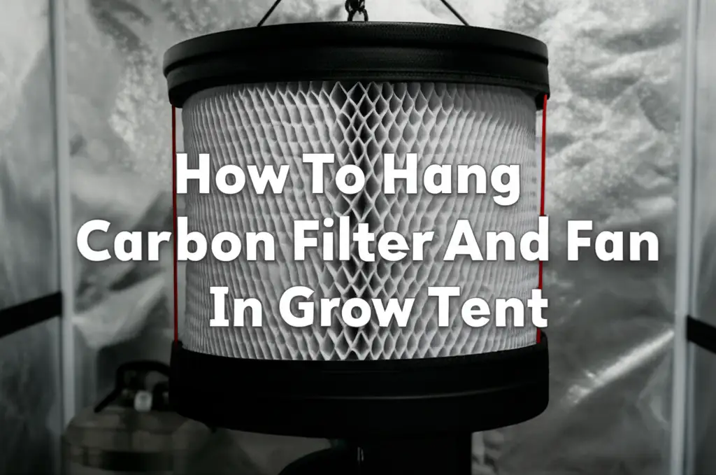 How To Hang Carbon Filter And Fan In Grow Tent