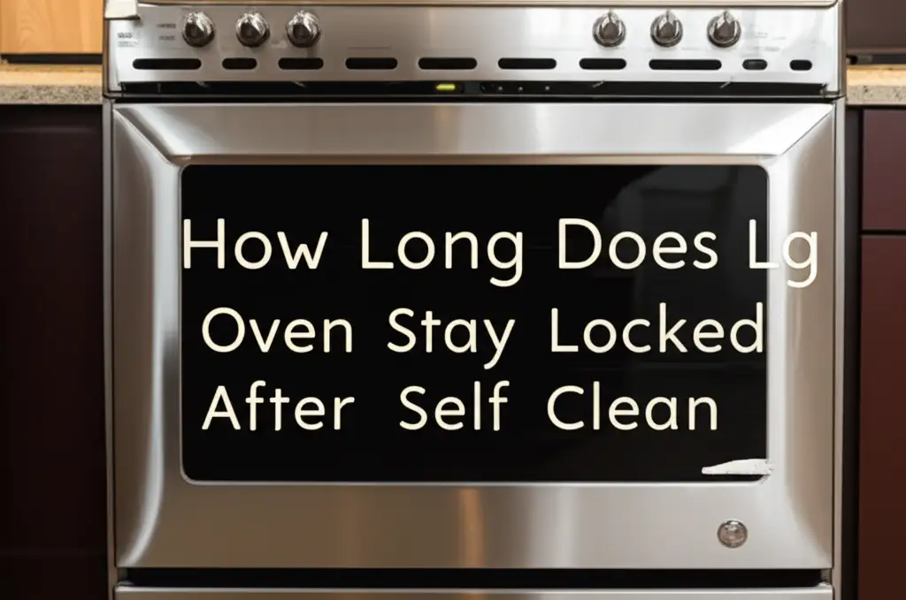 How Long Does Lg Oven Stay Locked After Self Clean