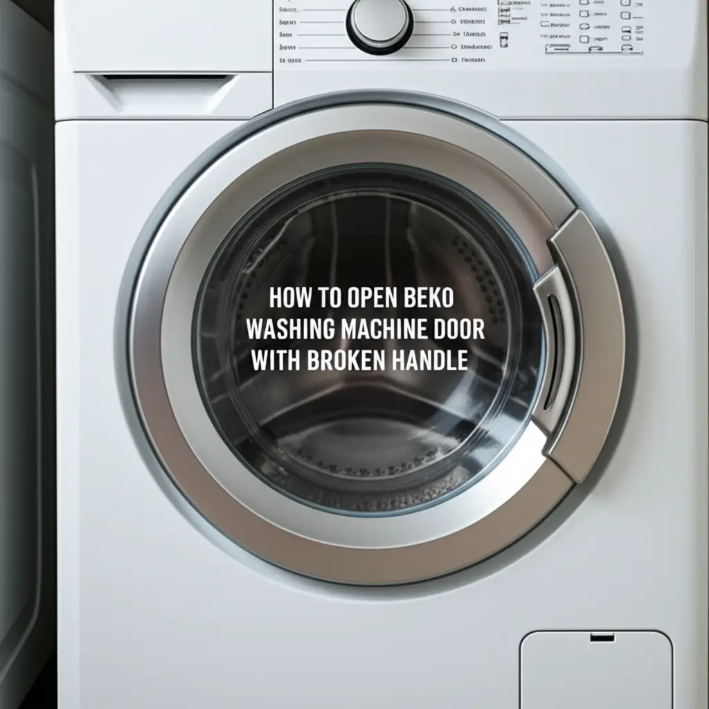 How To Open Beko Washing Machine Door With Broken Handle