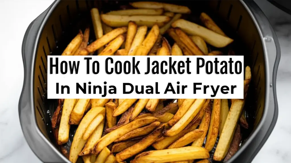 How To Cook Jacket Potato In Ninja Dual Air Fryer