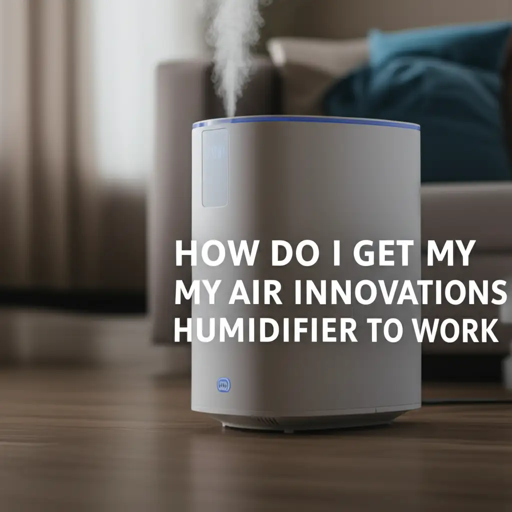 How Do I Get My Air Innovations Humidifier To Work