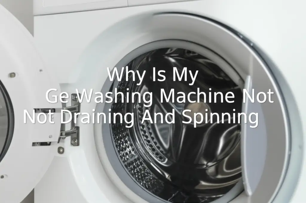 Why Is My Ge Washing Machine Not Draining And Spinning