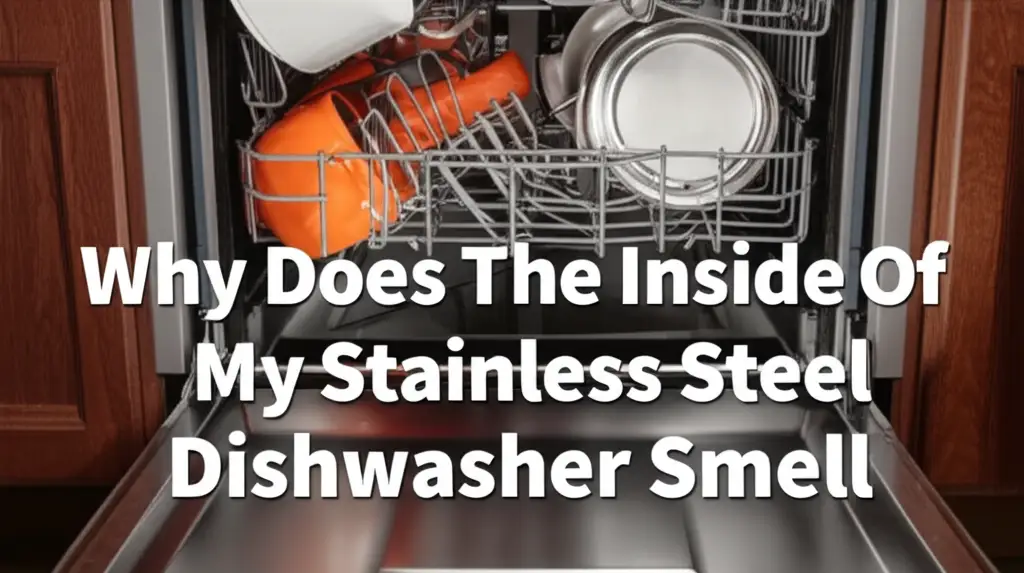 Why Does The Inside Of My Stainless Steel Dishwasher Smell