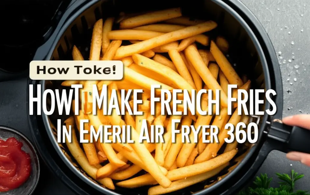 How To Make French Fries In Emeril Air Fryer 360