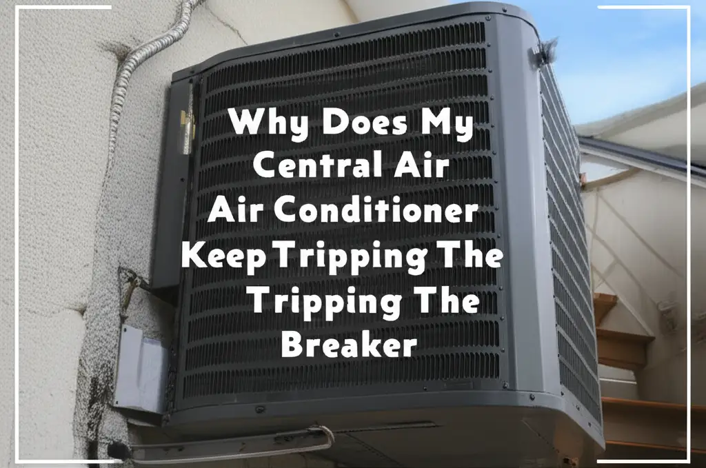 Why Does My Central Air Conditioner Keep Tripping The Breaker