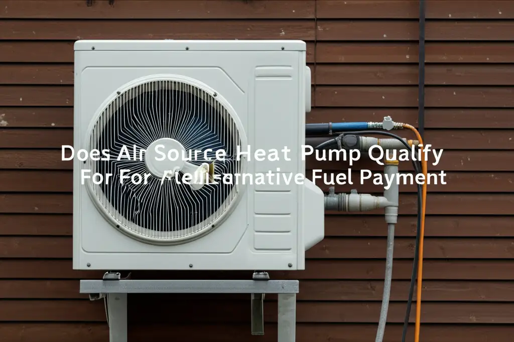 Does Air Source Heat Pump Qualify For Alternative Fuel Payment